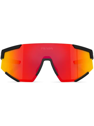 Prada Ps 04ws Pilotenbrille In Schwarz
