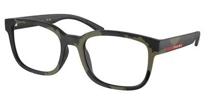 Prada Ps 05qv Men's Glasses, Green, Size 54