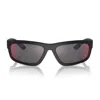 Prada Printed Rectangle-frame Sunglasses