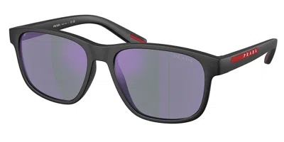 Prada Ps 06ys 1bo10j Men's Sunglasses Black Size 56