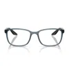 Prada Linea Rossa Ps 01qv Tfy1o1 Gomma Blu Glasses In Gray