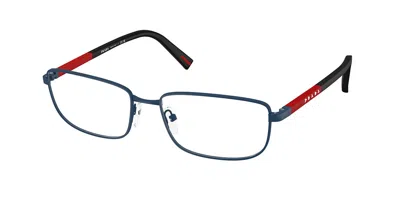 Prada Ps 50sv Tfy1o1 Occhiali Da Vista Blu Per Uomo (solo Montatura) In Orange
