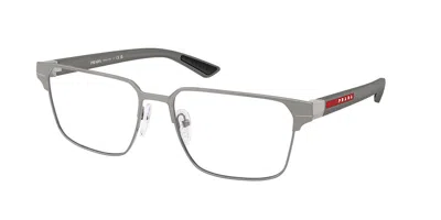 Prada Ps 50tv Men's Glasses, Silver, Size 55