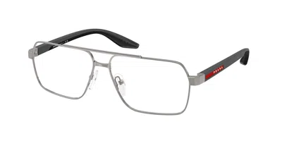 Prada Ps 51tv Men's Glasses, Silver, Size 57