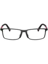 Prada Ps 53qv Rectangle-frame Glasses In 黑色