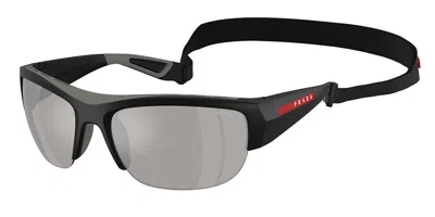 Prada Ps A01s 1bo05a Men's Sunglasses Black Size 69