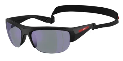 Prada Ps A01s 1bo10j Men's Sunglasses Black Size 69