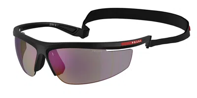 Prada Ps A02s 1bo10j Men's Sunglasses Black Size 96
