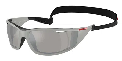 Prada Ps A04s 13z05a Men's Sunglasses Grey Size 85 In Gray