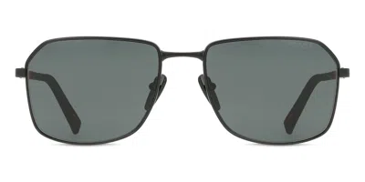 Prada Ps A51s 1bo06f Men's Sunglasses Black Size 57