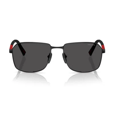 Prada Men's Sunglasses Ps A51s In Black
