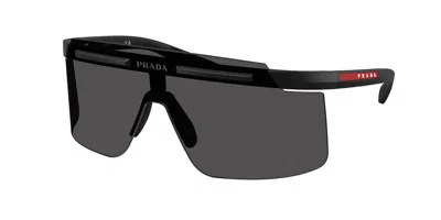 Prada Ps B06s 1bo06f Occhiali Da Sole Neri Per Uomo In Black