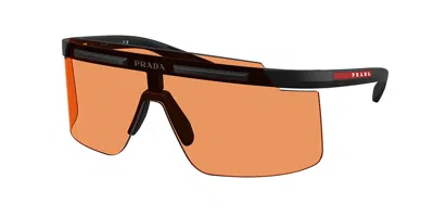 Prada Ps B06s 1bo90u Occhiali Da Sole Neri Per Uomo In Black