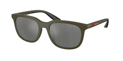 Prada Ps B09su 15x41a Men's Sunglasses Green Size 54 In Black