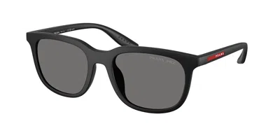 Prada Ps B09su Polarized 1bo02g Men's Sunglasses Black Size 54