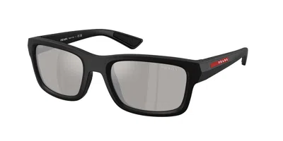 Prada Ps B10s 1bo80z Men's Sunglasses Black Size 54