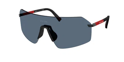 Prada Ps B50s 1bo06a Occhiali Da Sole Neri Per Uomo In Black