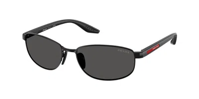 Prada Ps B53s 1ab08z Men's Sunglasses Black Size 58