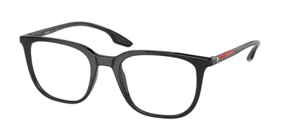 Prada Ps01ov Men's Glasses, Black, Size 50
