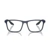 Prada Linea Rossa Ps 01qv Tfy1o1 Gomma Blu Glasses In Gray