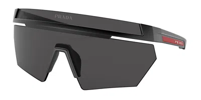 Prada Ps01ys 1bo06f Men's Sunglasses Black Size 144