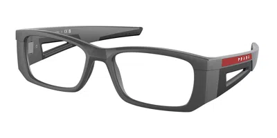 Prada Ps03pv Men's Glasses, Grey, Size 55 In Black
