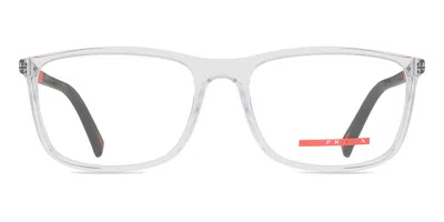 Prada Ps03qv Men's Glasses, Clear, Size 55 In Transparent