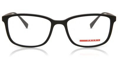 Prada Ps04iv Lifestyle Men's Glasses, Black, Size 55