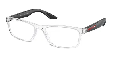 Prada Ps04pv 2az1o1 Men's Glasses Clear Size 54 - Free Lenses - Blue Light Block Available In Neutral