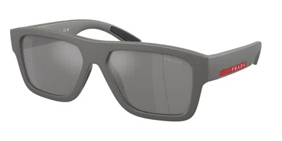 Prada Ps04zs 16x7w1 Men's Sunglasses Grey Size 56 In Gray