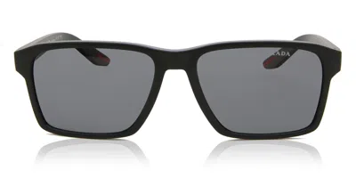 Prada Ps05ys Polarized Dg002g Men's Sunglasses Black Size 58