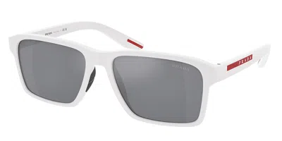 Prada Ps05ysf Asian Fit Twk40a Men's Sunglasses White Size 58