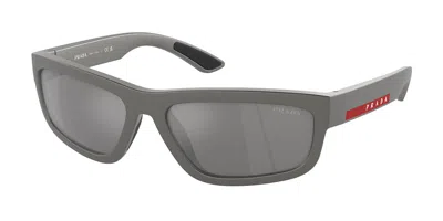Prada Ps05zs 16x7w1 Men's Sunglasses Grey Size 59 In Gray