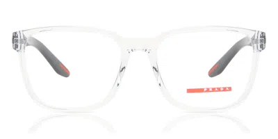 Prada Ps06pv Men's Glasses, Clear, Size 55 In Transparent