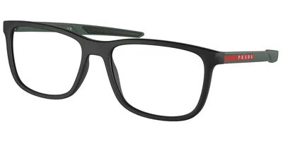 Prada Ps07ov Men's Glasses, Black, Size 56