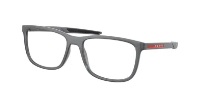 Prada Ps07ov Men's Glasses, Clear, Size 56 In Metallic