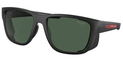 Prada Ps07ws 1bo06u Men's Sunglasses Black Size 59