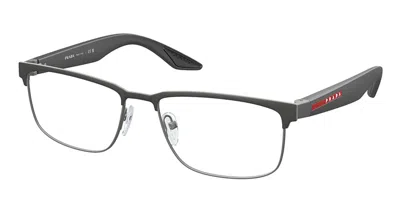 Prada Ps51pv Asian Fit Men's Glasses, Grey, Size 56