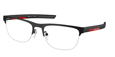 Prada Ps51qv Men's Glasses, Black, Size 57