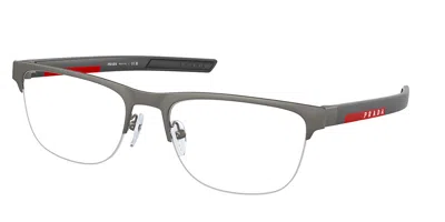 Prada Ps51qv Men's Glasses, Grey, Size 57 In Gray
