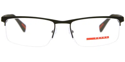Prada Ps52fv Dg01o1 Men's Glasses Black Size 52 - Free Lenses - Blue Light Block Available