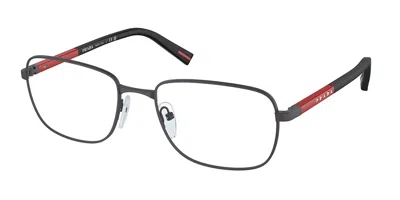 Prada Ps52qv Men's Glasses, Gunmetal, Size 54 In Gray