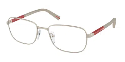 Prada Ps52qv Men's Glasses, Silver, Size 56