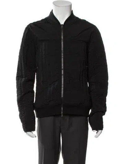 Pre-owned Prada Puffer Coat In Black