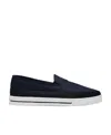 Prada Slip-on-sneaker Aus Re-nylon In Blue