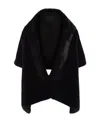 Prada Pull-on Short-sleeve Jacket In Black