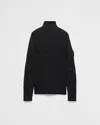 Prada Black Wool Sweater In Black