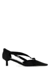 Prada Black Pointed Toe Pumps In Black