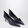 Prada Scarpe Con Tacco In Pelle Viola Donna In Purple