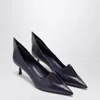 Prada Scarpe Con Tacco In Pelle Viola Donna